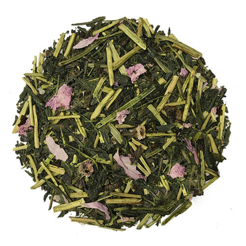 桜茶 桜皮細工茶筒桐箱入（サクラカワサイクチャッヅツ） 極上ぐり茶