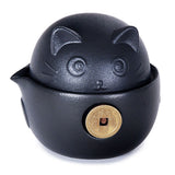 Black Cat Tea Set