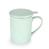 Mint Ceramic Tea Mug & Infuser