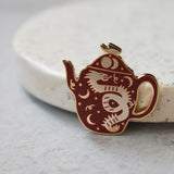 Dragon Clay Teapot Enamel Pin