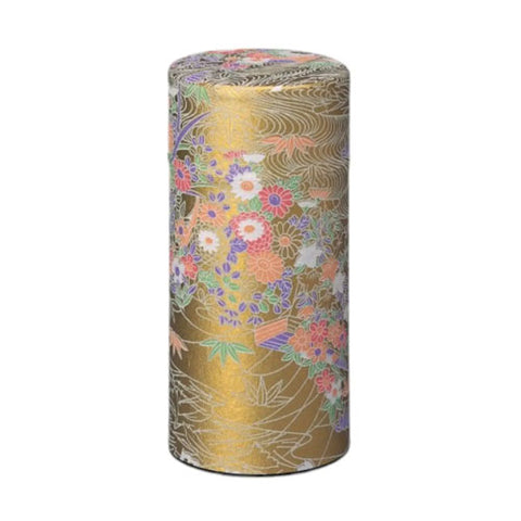 Decorative Tin - Yayoi Hanamizu Gold