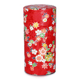 Decorative Tin - Hanayose Red