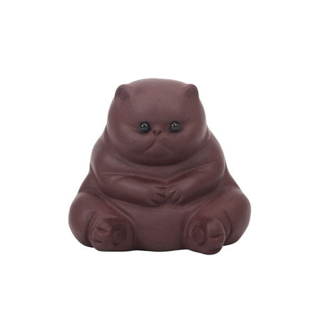 Chubby Cat Zisha Clay Tea Pet
