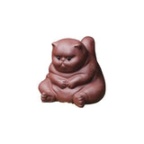 Chubby Cat Zisha Clay Tea Pet