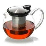 Glass Teapot with Basket Infuser (25 Oz)