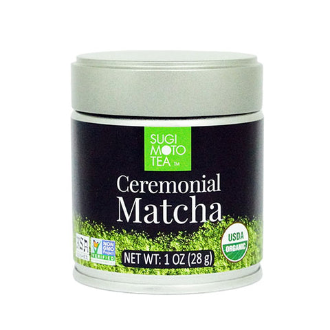 Matcha - Ceremonial Grade Organic - 30g tin – Happy Lucky's Teahouse